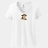 Women's Perfect T Cotton V Neck T Shirt Thumbnail