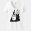 Women's Perfect T Cotton V Neck T Shirt Thumbnail