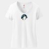 Women's Perfect T Cotton V Neck T Shirt Thumbnail