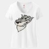 Women's Perfect T Cotton V Neck T Shirt Thumbnail