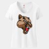 Women's Perfect T Cotton V Neck T Shirt Thumbnail