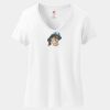 Women's Perfect T Cotton V Neck T Shirt Thumbnail