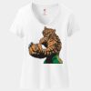 Women's Perfect T Cotton V Neck T Shirt Thumbnail