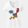 Women's Perfect T Cotton V Neck T Shirt Thumbnail