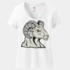 Women's Perfect T Cotton V Neck T Shirt Thumbnail