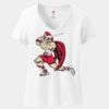 Women's Perfect T Cotton V Neck T Shirt Thumbnail