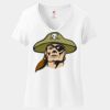 Women's Perfect T Cotton V Neck T Shirt Thumbnail