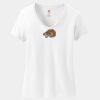 Women's Perfect T Cotton V Neck T Shirt Thumbnail