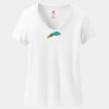 Women's Perfect T Cotton V Neck T Shirt Thumbnail