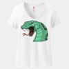 Women's Perfect T Cotton V Neck T Shirt Thumbnail