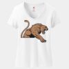 Women's Perfect T Cotton V Neck T Shirt Thumbnail