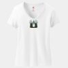 Women's Perfect T Cotton V Neck T Shirt Thumbnail