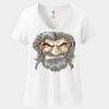 Women's Perfect T Cotton V Neck T Shirt Thumbnail