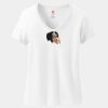 Women's Perfect T Cotton V Neck T Shirt Thumbnail