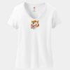 Women's Perfect T Cotton V Neck T Shirt Thumbnail