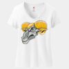Women's Perfect T Cotton V Neck T Shirt Thumbnail