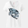 Women's Perfect T Cotton V Neck T Shirt Thumbnail