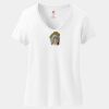 Women's Perfect T Cotton V Neck T Shirt Thumbnail