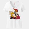 Women's Perfect T Cotton V Neck T Shirt Thumbnail