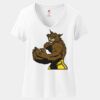 Women's Perfect T Cotton V Neck T Shirt Thumbnail