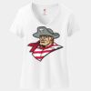 Women's Perfect T Cotton V Neck T Shirt Thumbnail