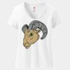 Women's Perfect T Cotton V Neck T Shirt Thumbnail