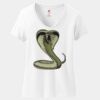 Women's Perfect T Cotton V Neck T Shirt Thumbnail