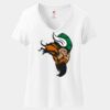Women's Perfect T Cotton V Neck T Shirt Thumbnail