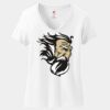 Women's Perfect T Cotton V Neck T Shirt Thumbnail