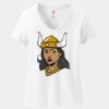 Women's Perfect T Cotton V Neck T Shirt Thumbnail