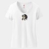 Women's Perfect T Cotton V Neck T Shirt Thumbnail