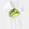 Women's Perfect T Cotton V Neck T Shirt Thumbnail