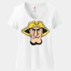 Women's Perfect T Cotton V Neck T Shirt Thumbnail