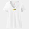 Women's Perfect T Cotton V Neck T Shirt Thumbnail