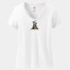 Women's Perfect T Cotton V Neck T Shirt Thumbnail