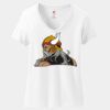 Women's Perfect T Cotton V Neck T Shirt Thumbnail