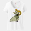 Women's Perfect T Cotton V Neck T Shirt Thumbnail