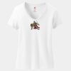 Women's Perfect T Cotton V Neck T Shirt Thumbnail