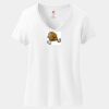 Women's Perfect T Cotton V Neck T Shirt Thumbnail