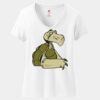 Women's Perfect T Cotton V Neck T Shirt Thumbnail