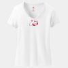 Women's Perfect T Cotton V Neck T Shirt Thumbnail