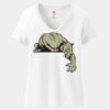 Women's Perfect T Cotton V Neck T Shirt Thumbnail