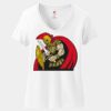 Women's Perfect T Cotton V Neck T Shirt Thumbnail