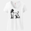 Women's Perfect T Cotton V Neck T Shirt Thumbnail