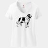 Women's Perfect T Cotton V Neck T Shirt Thumbnail