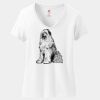 Women's Perfect T Cotton V Neck T Shirt Thumbnail