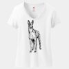 Women's Perfect T Cotton V Neck T Shirt Thumbnail