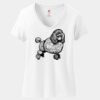 Women's Perfect T Cotton V Neck T Shirt Thumbnail