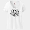 Women's Perfect T Cotton V Neck T Shirt Thumbnail