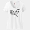 Women's Perfect T Cotton V Neck T Shirt Thumbnail
